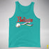 Believe Genderqueer Pride Jingle Bell Premium Tank Top - Teal